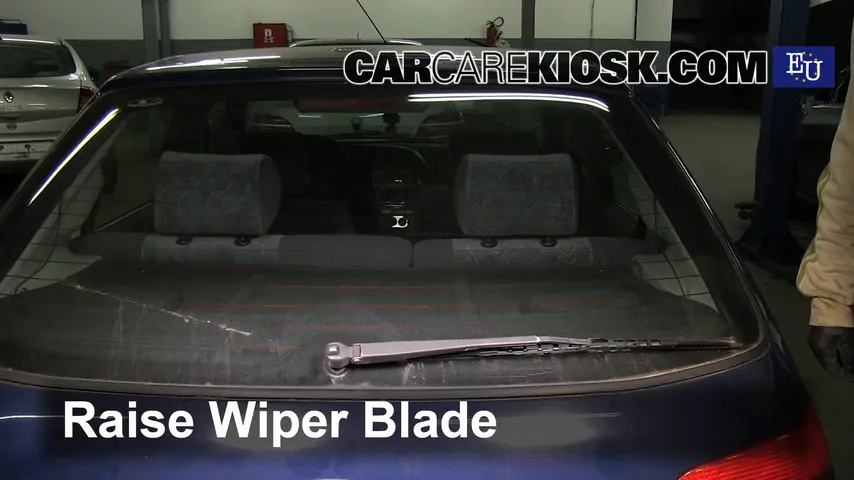 2002 Peugeot 306 Meridian 1.8L 4 Cyl. Windshield Wiper Blade (Rear) Replace Wiper Blade